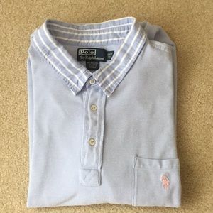 Men’s Baby Blue Polo